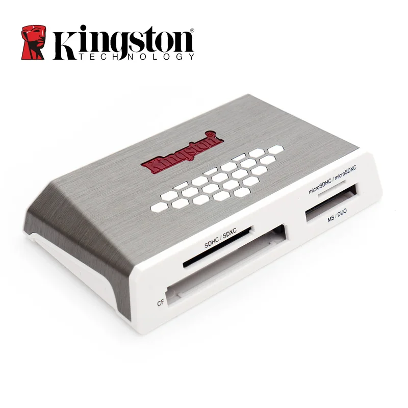 kingston цифровой USB 3,0 SD TF CF Microsd кард-ридер Hi-speed медиа все-в-одном Внешний USB