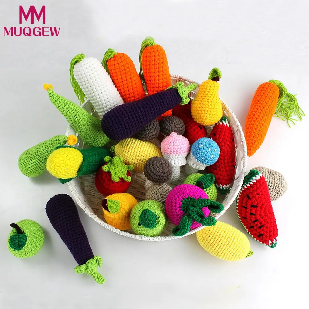 

MUQGEW Baby boys girls toys Cute Newborn Baby Girl Boy Knit Fruit Vegetables Photography Prop Photo