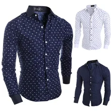 Новинка, брендовые модные мужские рубашки с принтом звезд и сердец, приталенные повседневные мужские рубашки с длинным рукавом, M-XXL