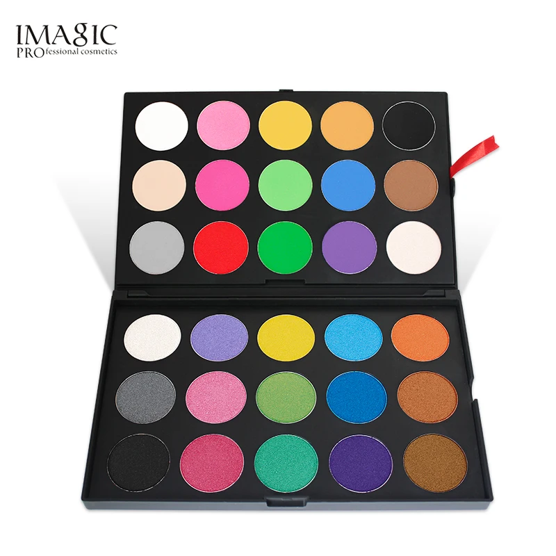 IMAGIC Профессиональный 30 цветов Тени для век Палитра Shimmer матовые тени для век порошок красота продукт Косметика Палитра