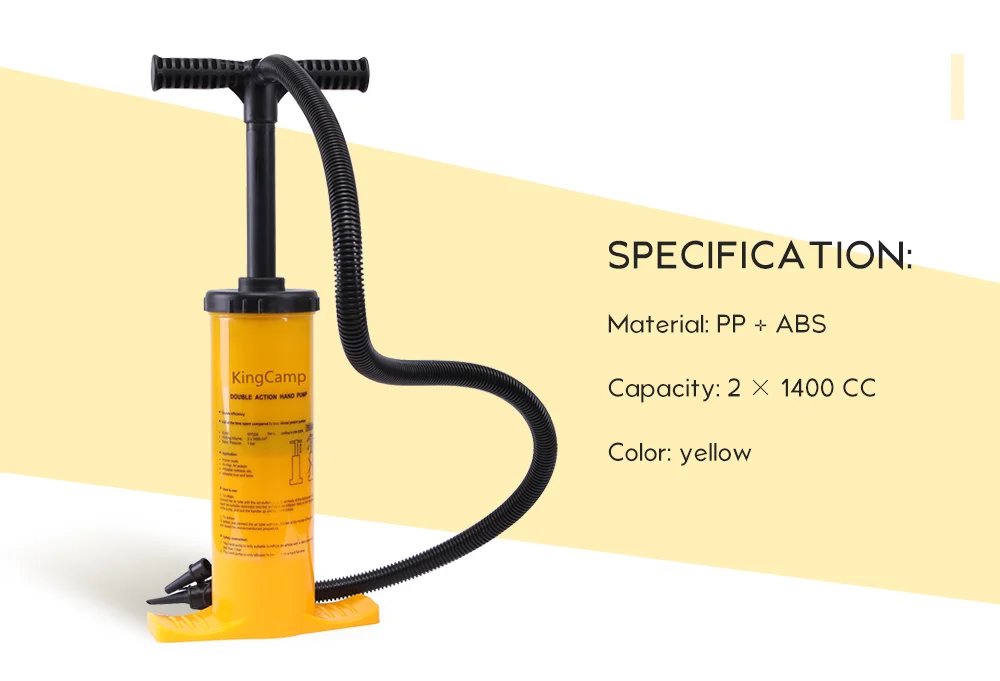 Pump Air Pump Inflating Survival Tools 2