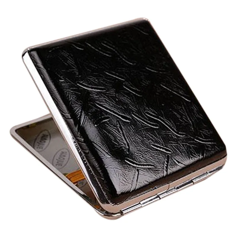 

Retro Leather & Metal Cigarette Box Pouch Case Holder Tobacco Storage Container PAK55
