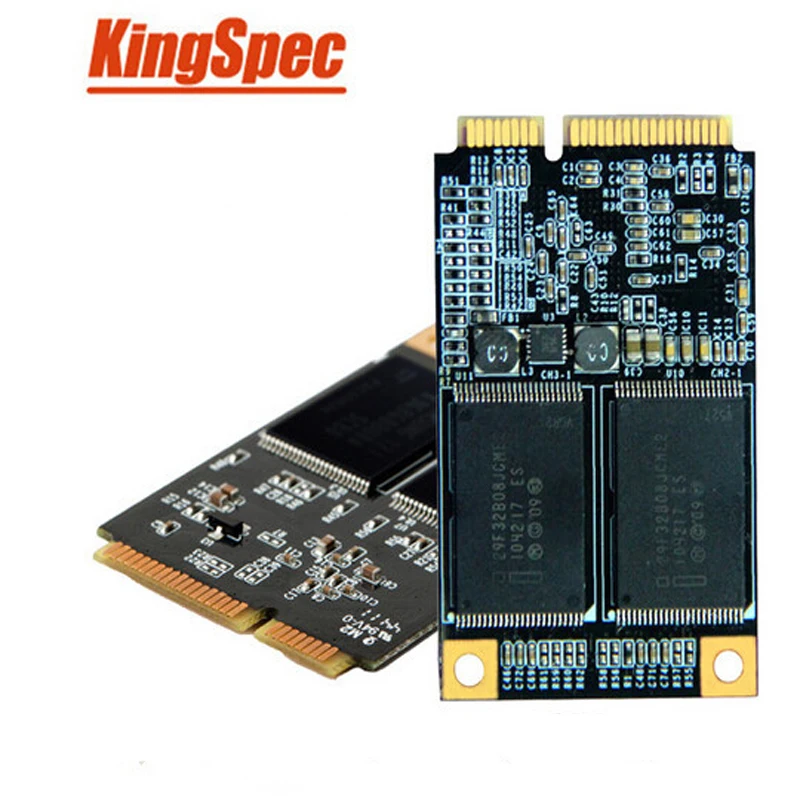 Kingspec mSATA SSD Внутренний SATA MLC 8 ГБ 16 32 64 Гб 128 флэш накопитель твердотельный диск