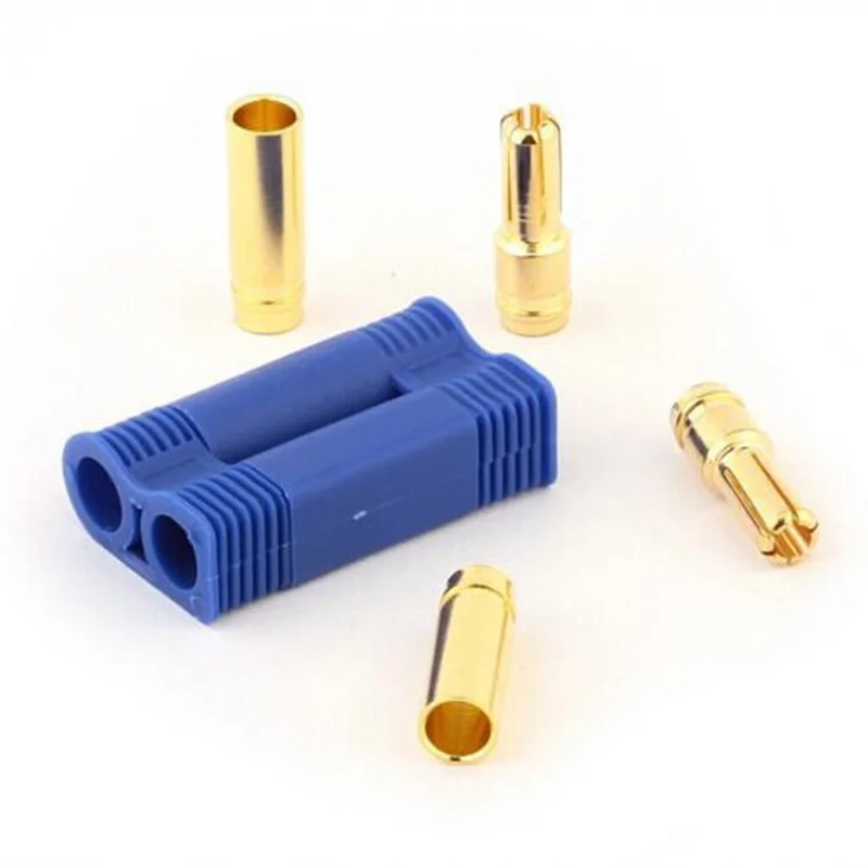 5pairs male female ec5 style connector w 10pairs 5 0mm 5mm gold