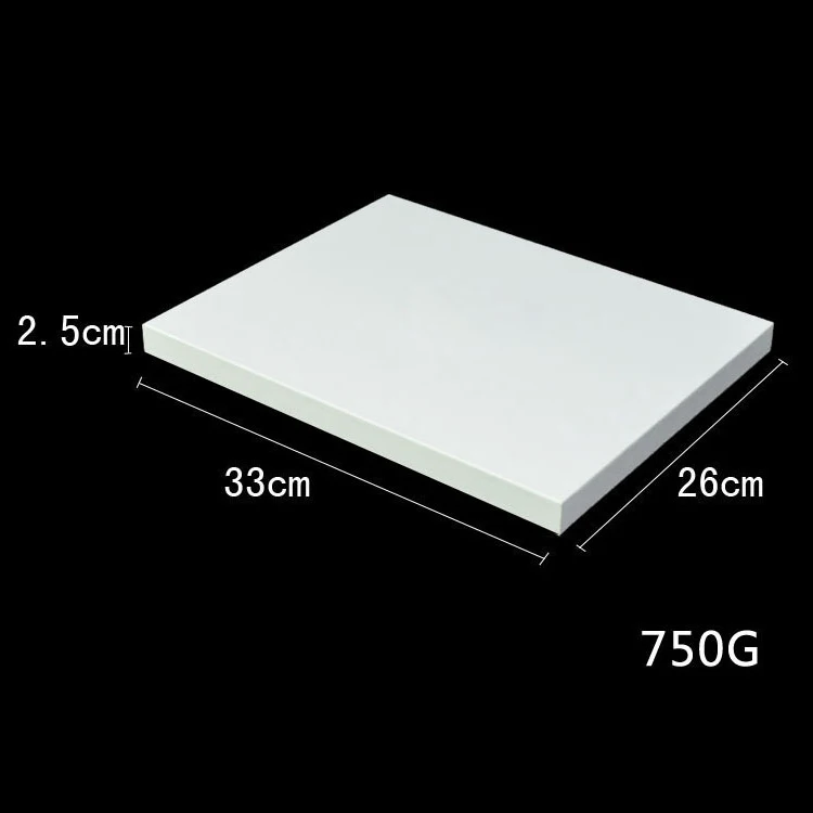 Плоский базовый набор современный белый дисплей базовые стояки для Jeewlry дисплей витрина магазин столешница Презентация плинтус блок - Цвет: XL