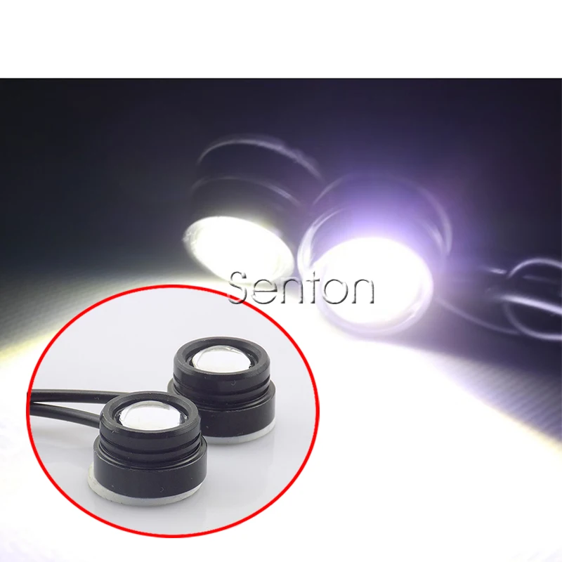 

2X Car 3M Sticker Eagle Eye DRL Light For Toyota Corolla Avensis RAV4 Yaris Auris Hilux Prius verso For Buick Excelle Encore