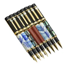 Гелевая Ручка-роллер или авторучка abalone disign Jinhao 650 стандартная ручка для офиса и школы