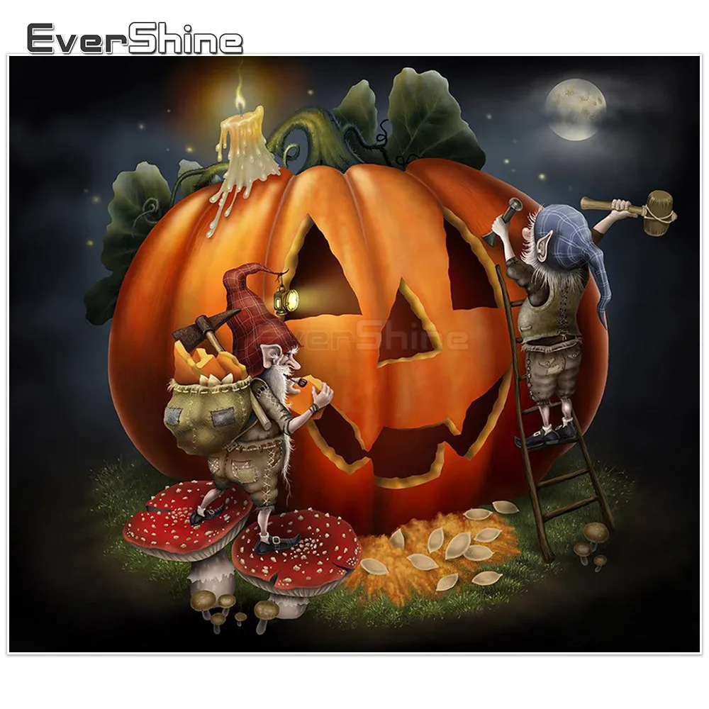 EverShine 5D DIY Diamond Painting Full Drill Square Halloween Pictures