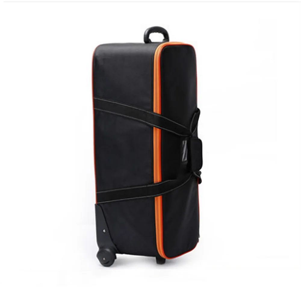 

Studio Gear Bag for Camcorder Studio Flash Strobe Lighting Set Equipment Trolley Protective Case Field Photography CD50