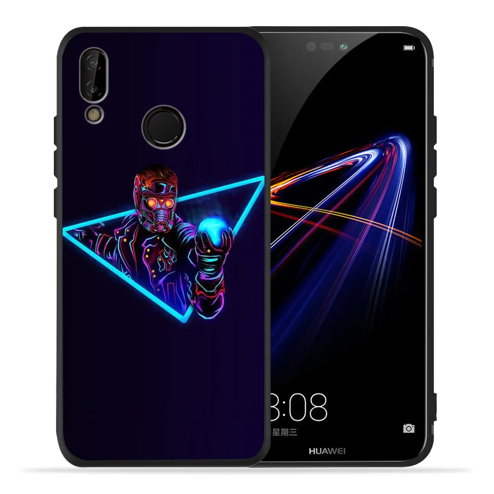 Для funda Huawei P20 lite чехол Карл Мстители: Endgame TPU Чехлы для P8 2017 Coque Etui P30 Pro P smart