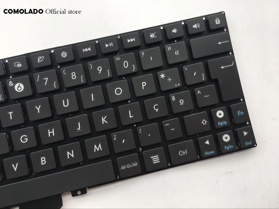 PO Portguese keyboard for ASUS EPad EeePAD TF201 TF300T TF300TL TF300TG black without frame keyboard PO Layout (2)