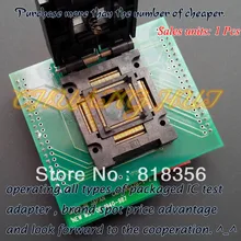 TQFP100 для DIP40 программист адаптер FPQ-100-0.5-13 тестовое гнездо QFP100 TQFP100 FPQ100 LQFP100 разъем