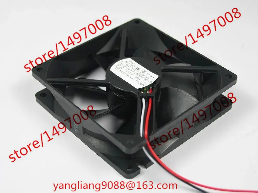 

NMB-MAT 3610KL-04W-B39 F14 DC 12V 0.20A 3-Wire 90x90x25mm Server Square Fan