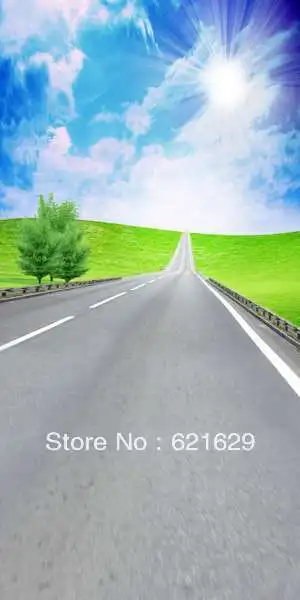 

Suburban landscape 10'x20' CP Computer-painted Scenic Photography Background Photo Studio Backdrop MSL-43
