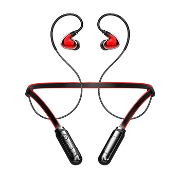 

New Wireless Bluetooth V5.0 Earphone 3D Stereo Headset Neckband Sport Earbuds Bass in-Ear Headphone With Mic For All Phone