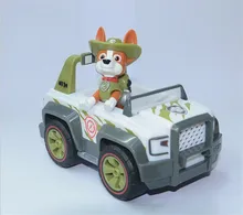 New Police car Patrol Puppy Dog Toy Childrens Anime Action Figure Toy Mini Figures Patrol Dog Model Toys