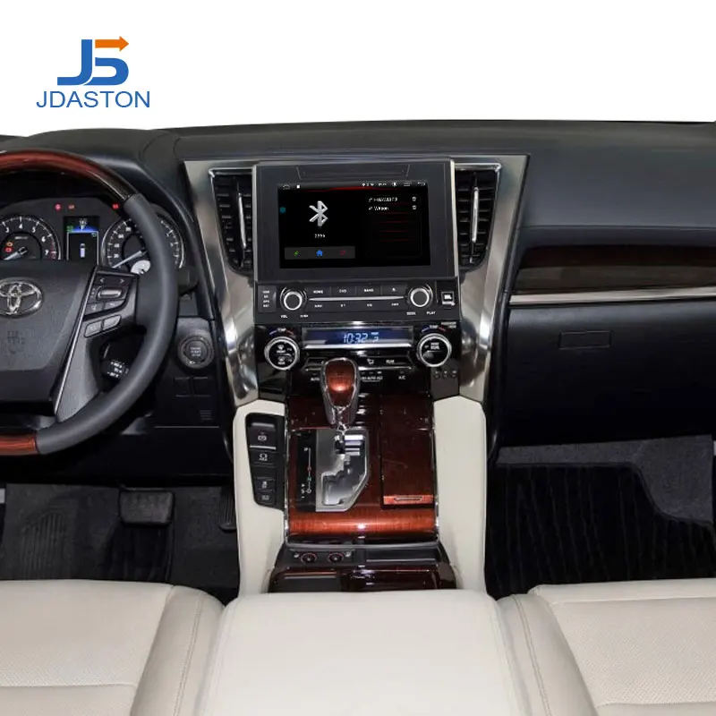 Автомобильный DVD плеер JDASTON Android 10 0 для Toyota Alphard Vellfire 30 series 2015 2 Din радио GPS навигация