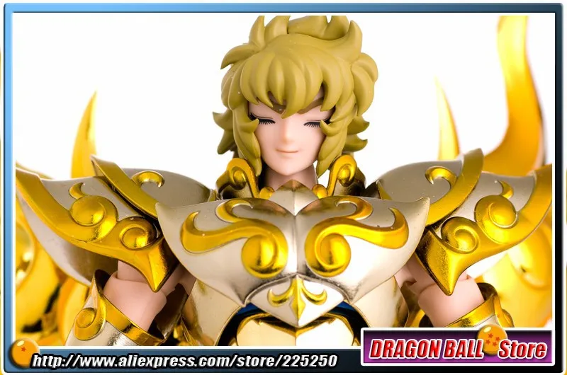 Японии аниме "Saint Seiya" оригинальные Bandai Tamashii Наций Санкт Ткань Миф EX Soul золота фигурку- лев aiolia Бог Ткань