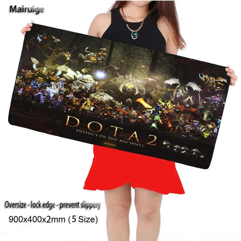 Mairuige Large Speed Keyboard Mat Mousepad Gaming Mouse Pad Desk Mat for Game Player Desktop PC Com