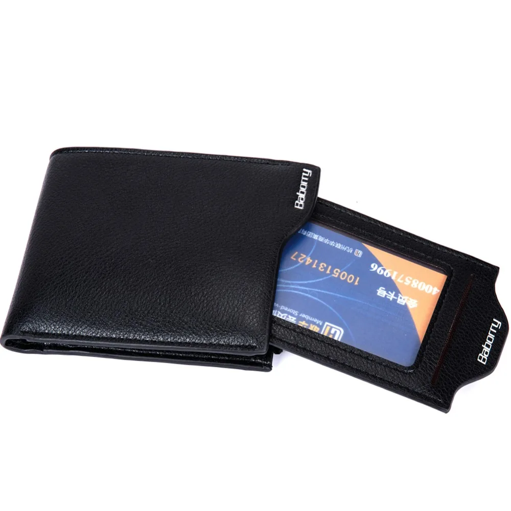 RFID Theft  Protect Coin Bag Zipper Men Wallets Famous Brand Boborry Mens Wallet Male Money Purses Wallets Mew Design Men Wallet