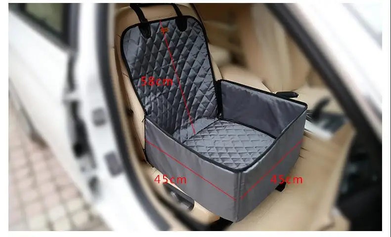 Haustier Hund Autositz Beschützer Wasserdichtes Fahrzeug Pet Mat decke  Faltbare Hund Auto Träger Korb Sicherheit Einzelsitz tasche - AliExpress