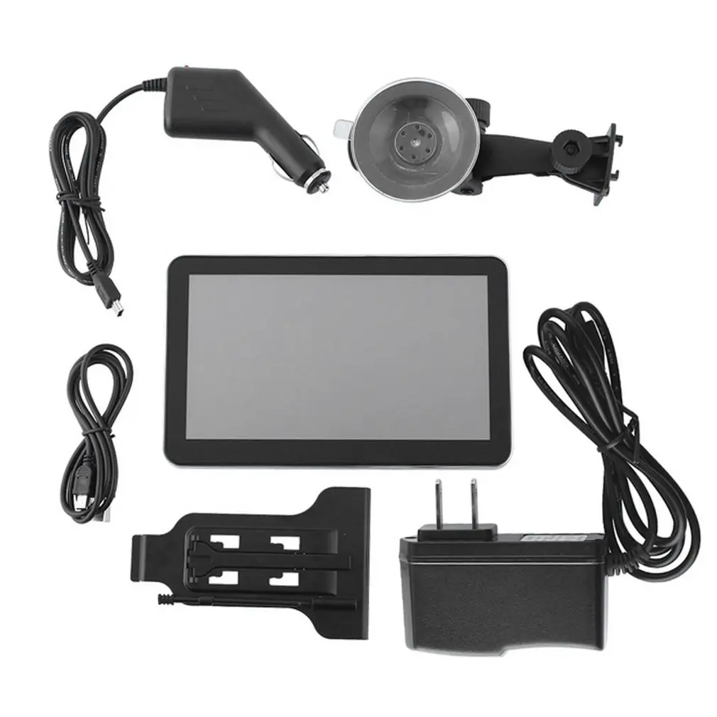  800MB RAM + 8GB ROM Portable GPS Navigation 7-Inch Large Touch Screen GPS 1800mAh Battery American 