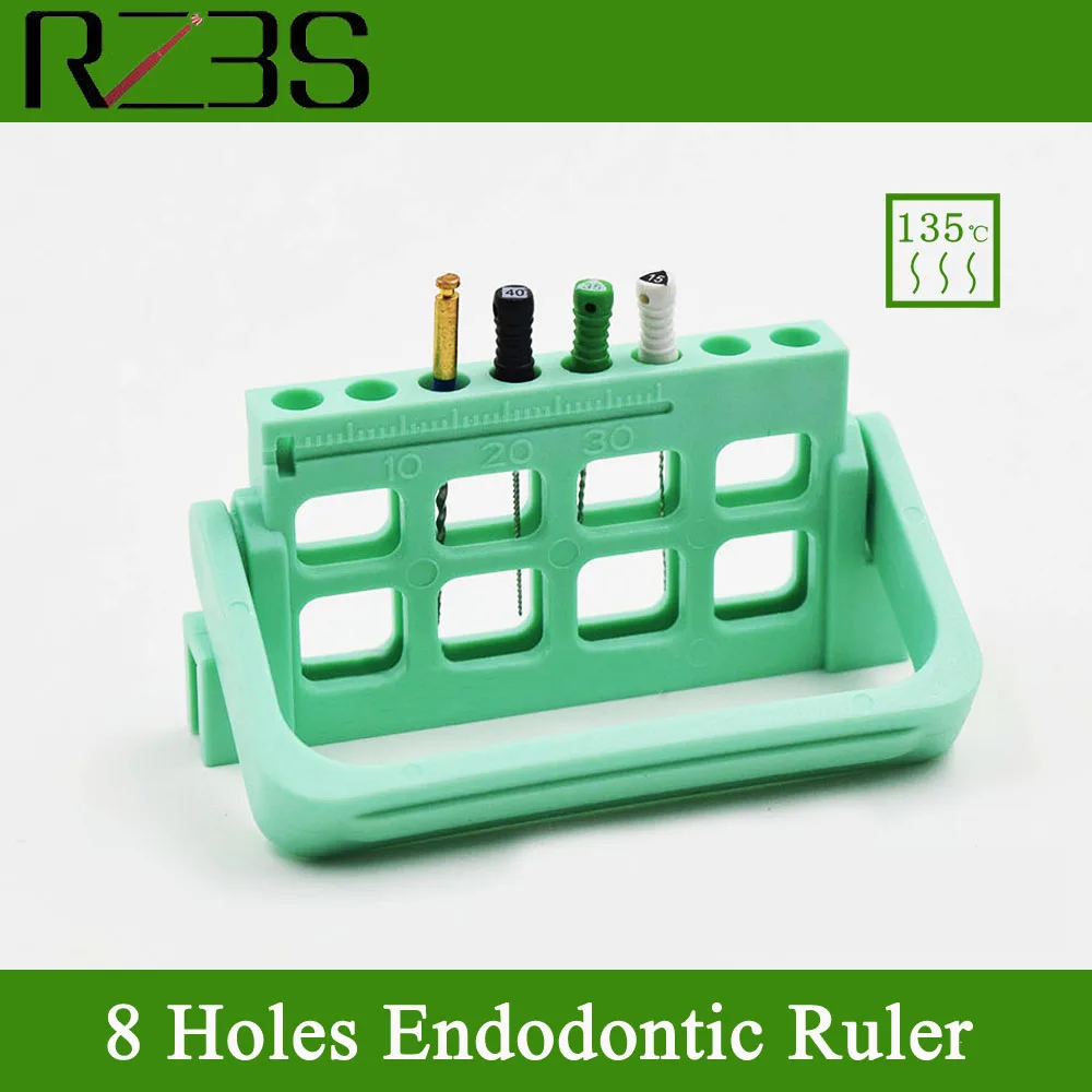

RZ3S 1 pc endodontic ruler for endo file protaper dentist disinfection block 5 colors autoclavable endo holder