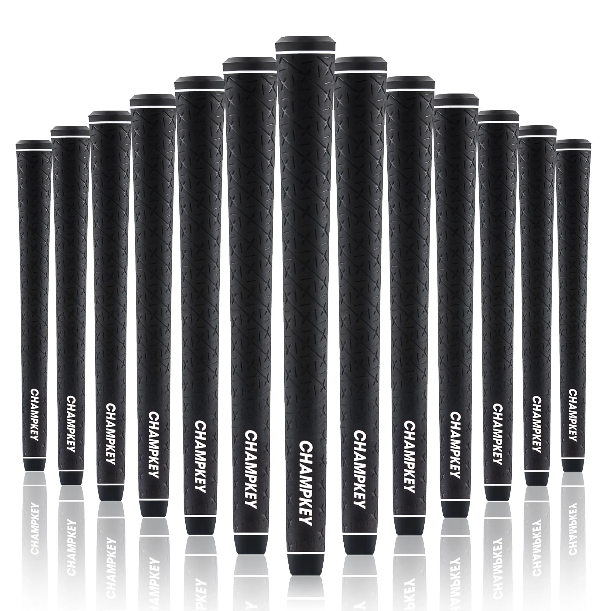 

Champkey X-LITE Midsize 8PCS Rubber Golf Grips Six Colors Available Free shipping