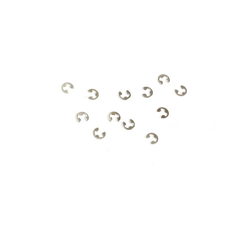 12Pcs/Lot 02037 Toy Cars Gaskets Replacement E-Clip HSP Spare Parts For 1/10 R/C Model Car Silver 12Pcs/Lot 02037 Toy Cars Gaskets Replacement E-Clip HSP Spare Parts For 1/10 R/C Model Car Silver