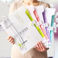 Офисные папки-органайзеры, 1 шт., милые папки с героями мультфильмов для работы в команде, маленькая папка для хранения файлов, 8