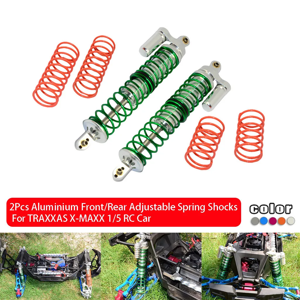 

Model parts TRAXXAS X-MAXX 1/5 aluminum alloy L type front and rear universal shock absorber. Shaft 7MM. Length 214MM L0709