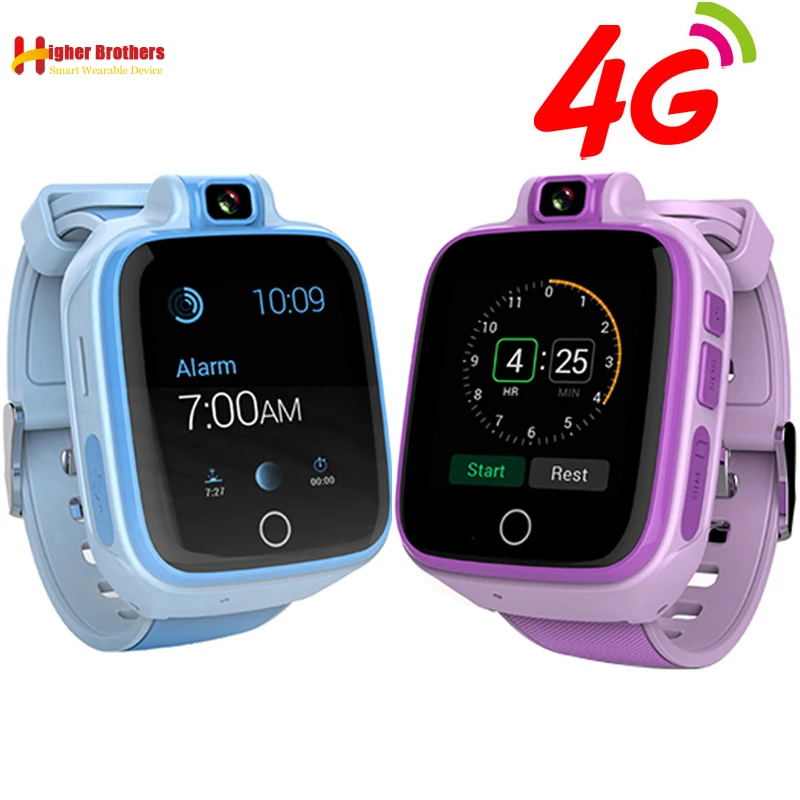 

4G Remote Camera GPS WIFI Whatsapp Location 1.54Touch Screen Child Student Smart Wristwatch SOS Call Monitor Tracker Alarm Watch