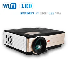 CAIWEI LCD LED projector 4000 lumens mini smart Projector Android WiFi Projector Audio Video TV home movie theater proyectores
