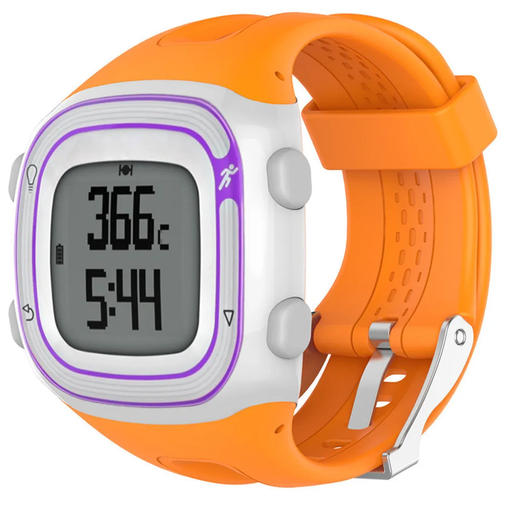 Спортивные силиконовые часы ремешок для Gamin 22 см 25 см маленький/большой с инструментами для Garmin Forerunner 10 15 Часы для бега с GPS