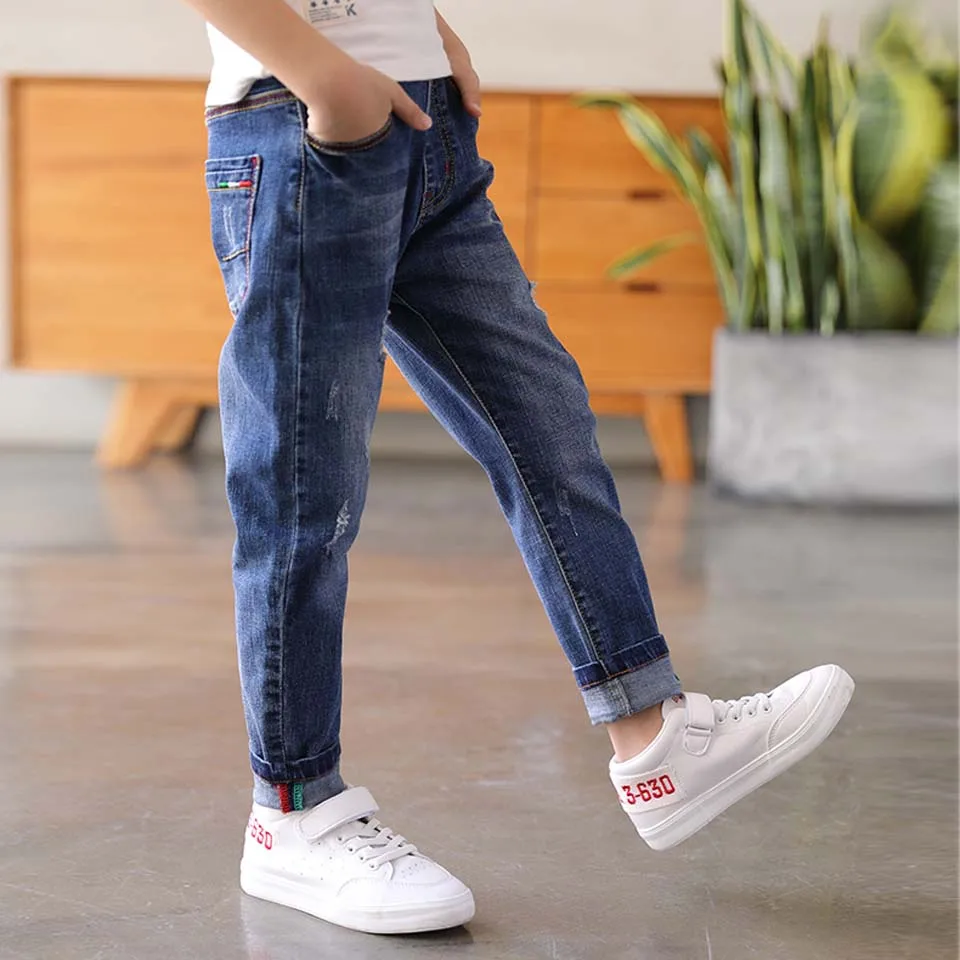 

New Arrivals Boys Clothes Clothes Children Boy Denim Pants 2018 Baby Boys Jeans Pants Brand Trousers Fashion Jeans For Autumn