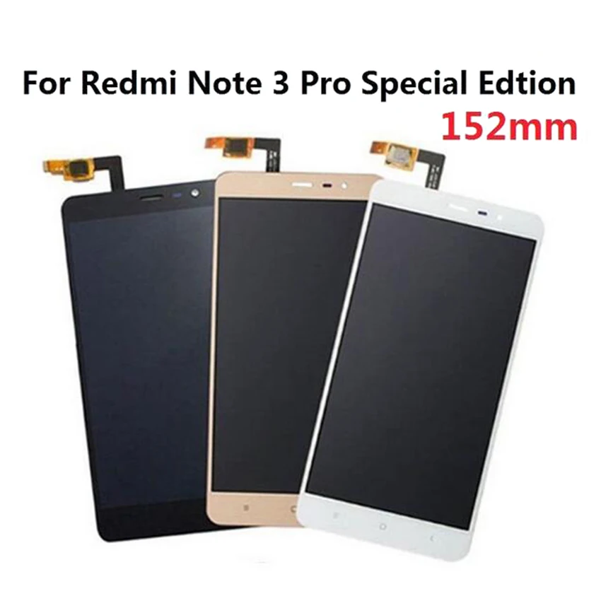 ЖК дисплей 152 мм для Xiaomi Redmi Note 3 сенсорный экран дигитайзер в сборе Special Edition с