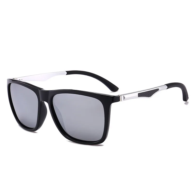 Солнцезащитные очки Chashma унисекс винтажные алюминиевые + TR90 солнечные с