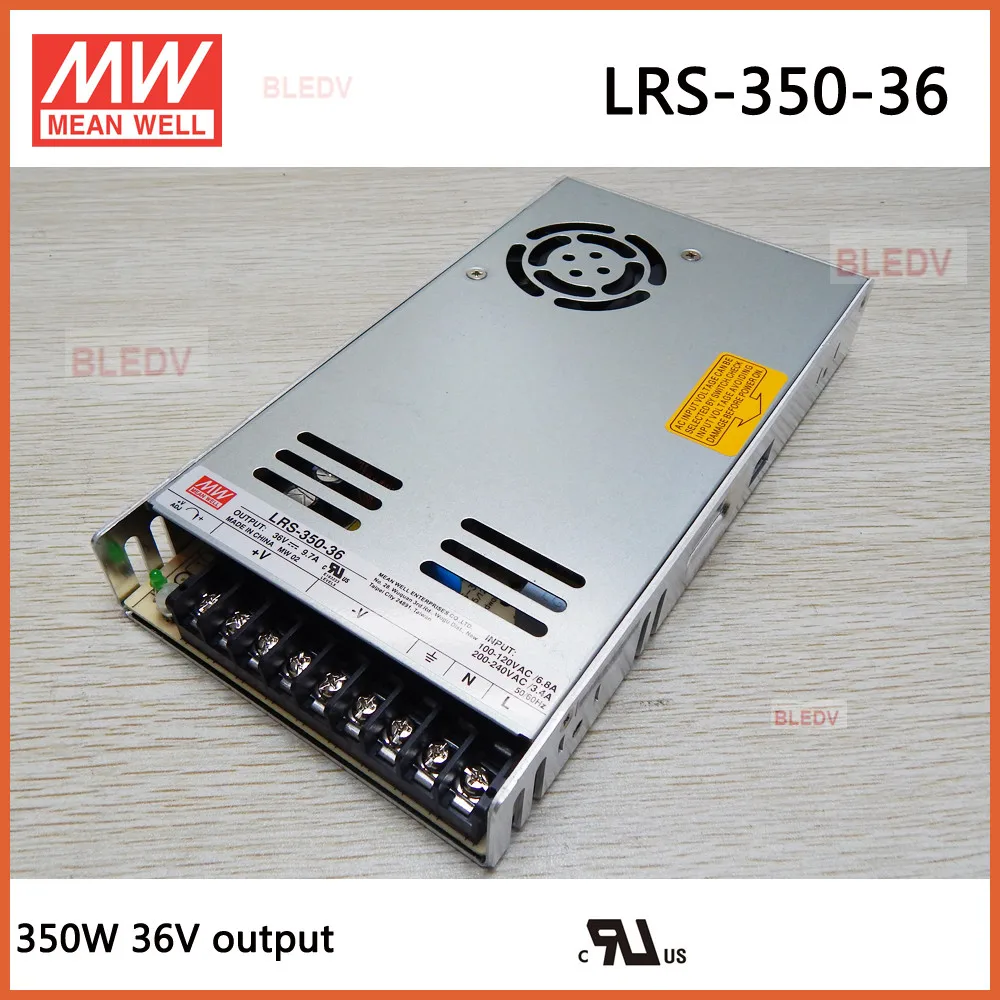 

wholesale MEAN WELL original LRS-350-36 36V 9.7A meanwell LRS-350 36V 349.2W Single Output Switching Power Supply