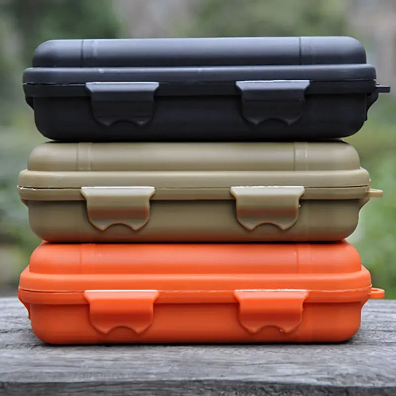 

Portable Shockproof Waterproof Airtight Container Carry Box Outdoor Fishing Storage Case