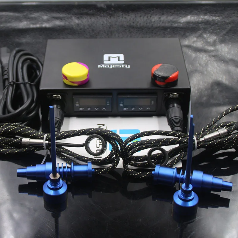 Dnail heating ENail Double PID temperature controller box with 2pcs