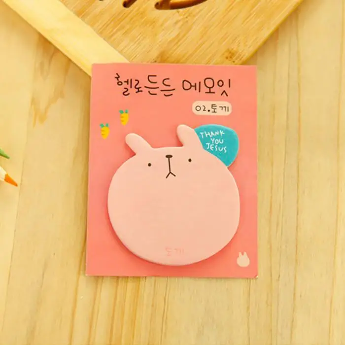 Kawaii Cute Post-it Липкие заметки клейкая наклейка memo pad сообщение бумага Школа Офис Обучение канцелярские принадлежности papeleria y oficina