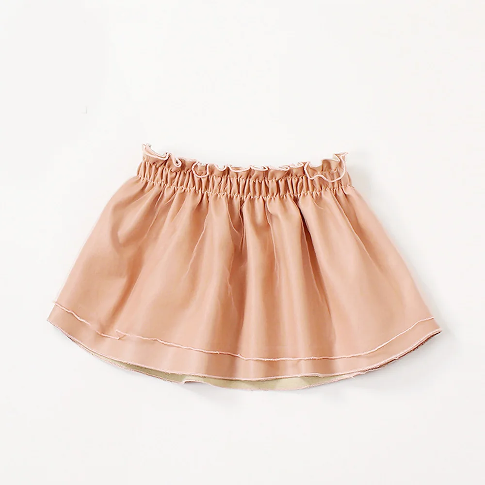 Chifuna/ юбка для девочек; детская юбка из искусственной кожи хорошего качества; одежда для малышей; модные юбки для девочек; одежда для малышей