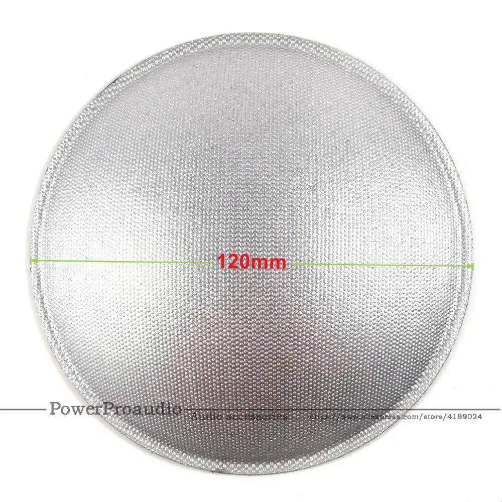 50pcs /Lot 120mm Silver Color LOUDSPEAKER SUBWOOFER / BASS SPEAKER DUST CAPSpeaker Accessories