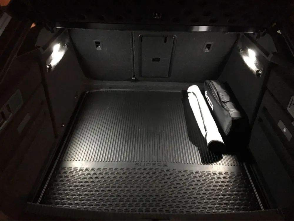 2pcs Led Courtesy Under Door Footwell Luggage Glove Box Lights For Door Footwell Luggage Glove Box Lights