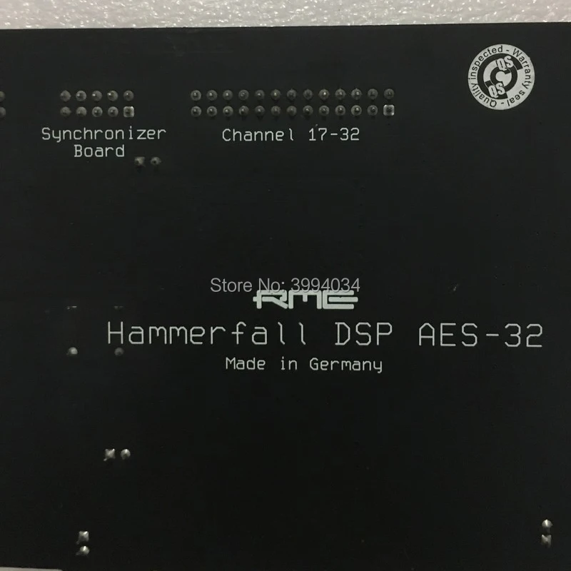 RME Hammerfall DSP AES-32 AES32 PCI Digital Audio Card Pure Digital Card  2