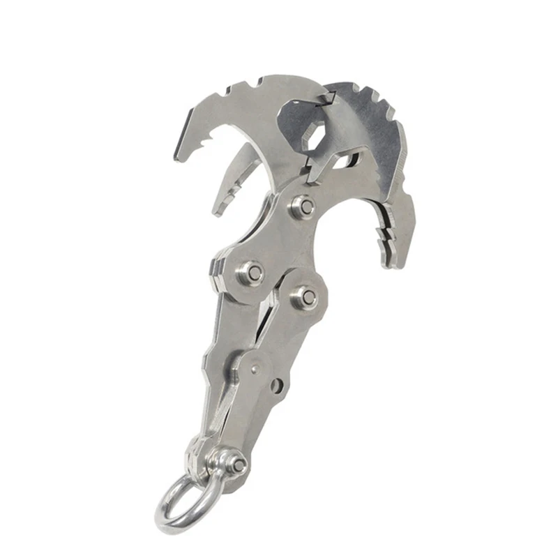 

NEW Gravity Hook Key Chain Multi Tools Emergency Survival Claw For Outdoor Camping Travel Climbing