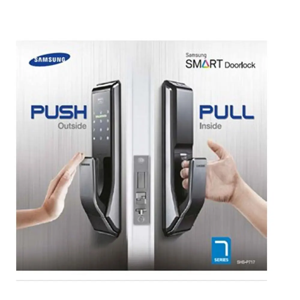 Samsung Shs P710 Keyless Digital Keypad Entrydoorlock Push