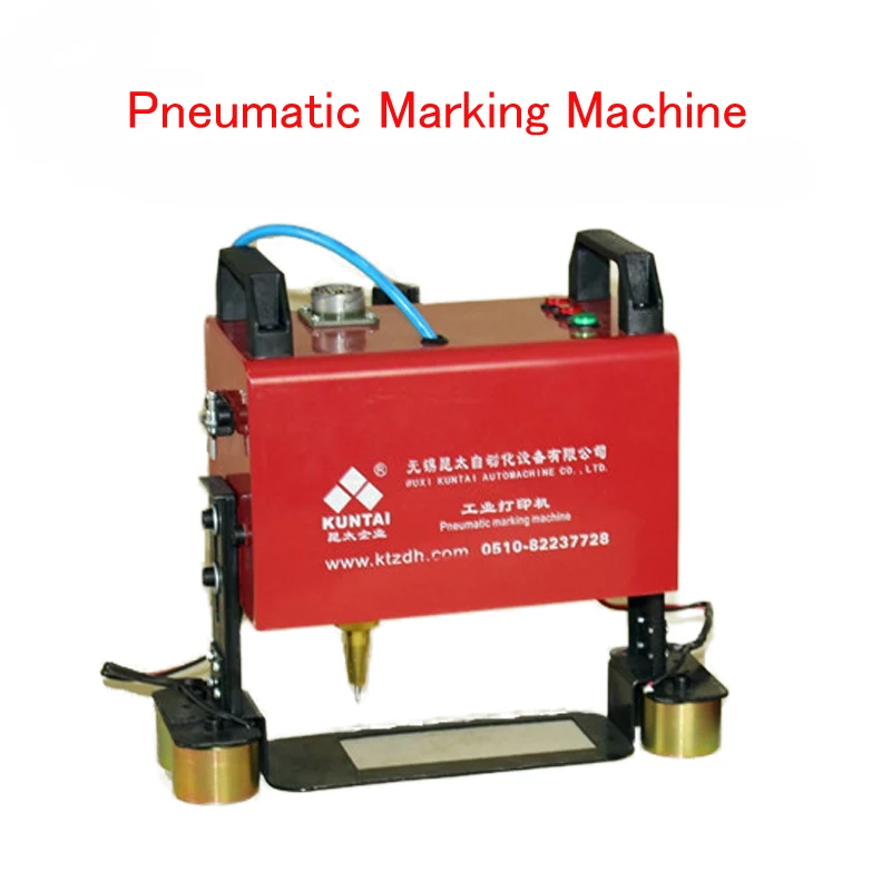 

Portable pneumatic marking machine 120*40MM for Automotive frame engine motorcycle Vehicle frame Number KT-QD05