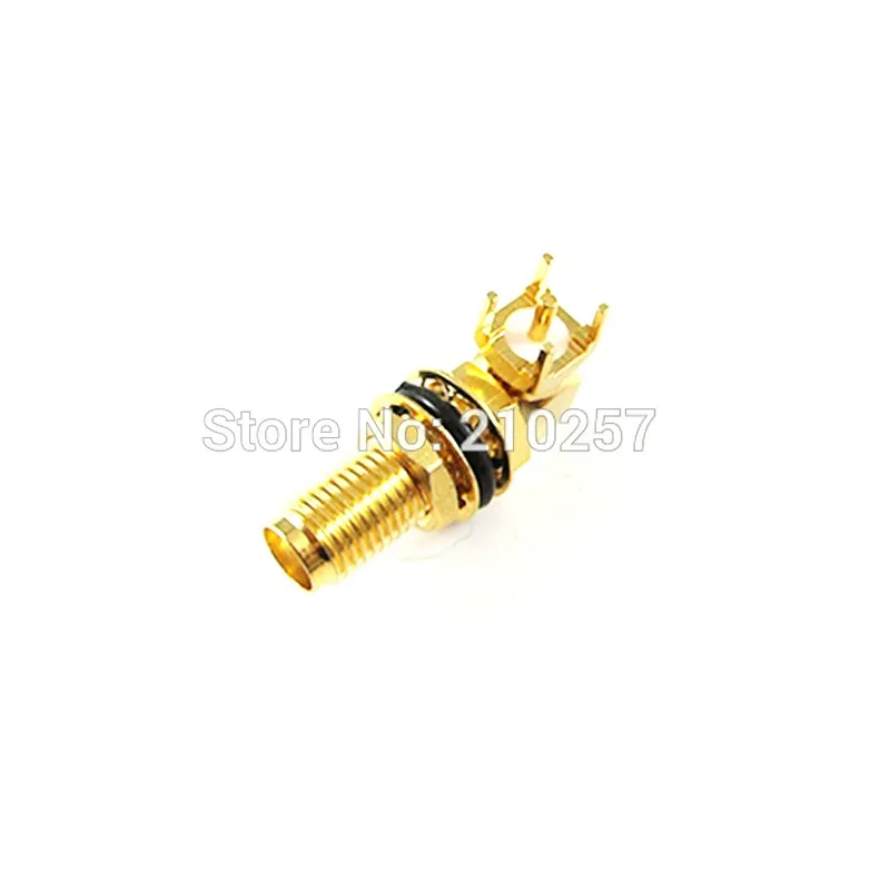 2pcs RF Sma 암 커넥터 PCB 마운트 직각 KWE 어댑터