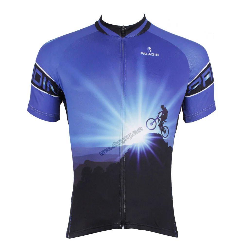 Blue and black peakedness specialized bicycle Clothing for mens anti Shrink shirts MTB short
